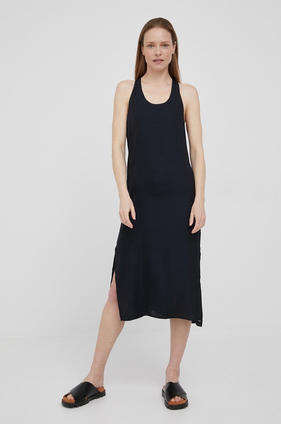 Šaty Pepe Jeans Peyton PL953058.999 černá SS22