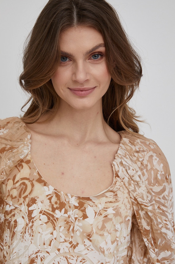 Платье Sisley бежевый 49O6LV00H.64L