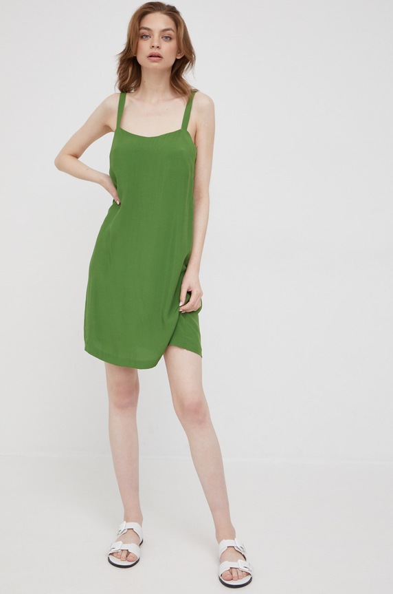 Haljina Sisley 4B5FLV00V.901 zelena SS22