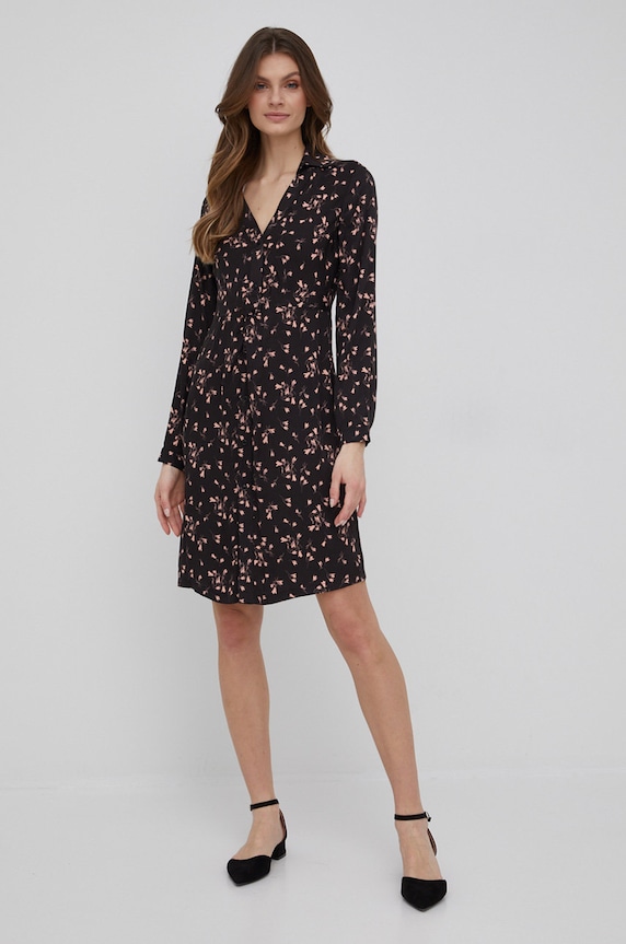 Sisley sukienka 4OIJLV00B.64N czarny SS22