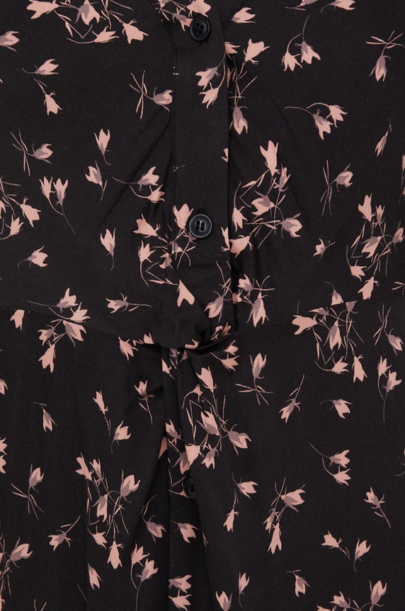 Sisley sukienka 4OIJLV00B.64N czarny