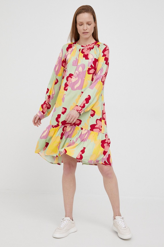United Colors of Benetton sukienka 4FYADV00J.69C multicolor SS22