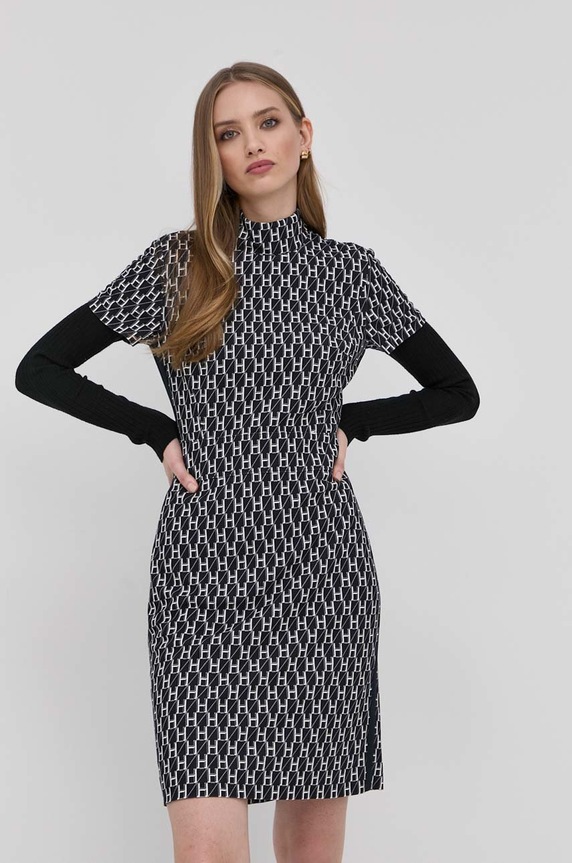 Φόρεμα Hugo 50467900 σκούρο μπλε SS22