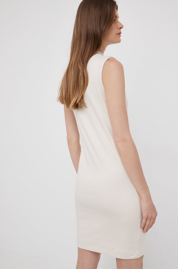 Odjeća Pamučna haljina Calvin Klein K20K203843.PPYY bež
