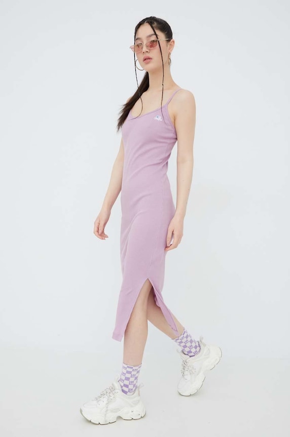 Champion pamut ruha 115227 115227 lila SS22