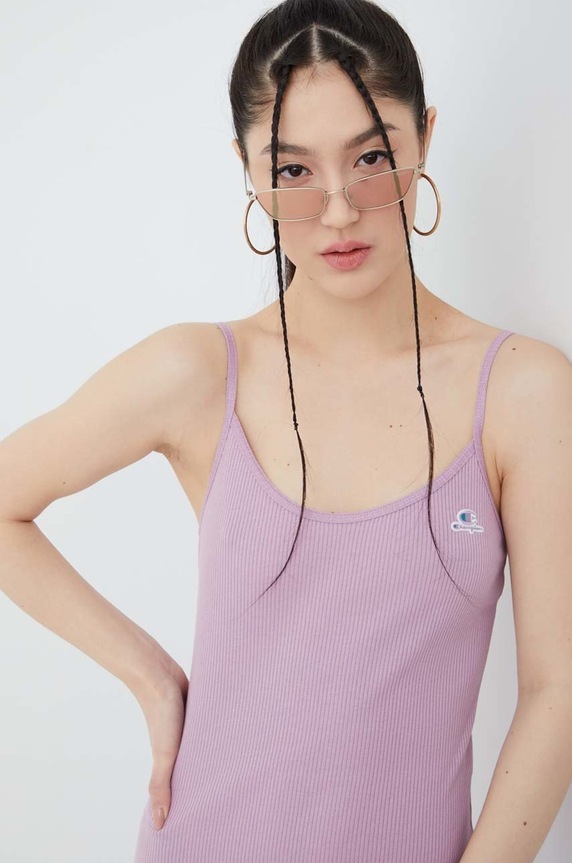 Champion pamut ruha 115227 115227 lila