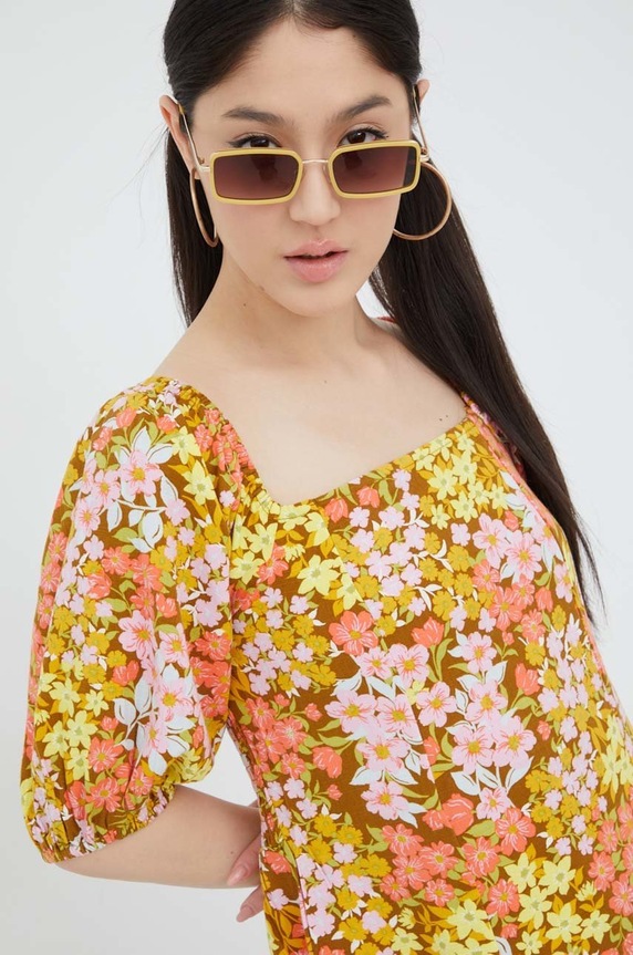 Billabong vestito giallo C3DR29BIP2