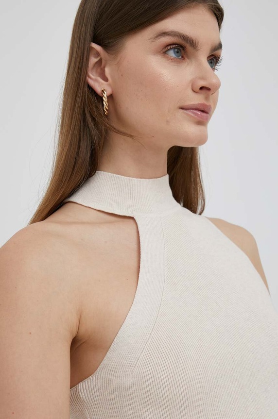 Dkny top beżowy P2ASAA41