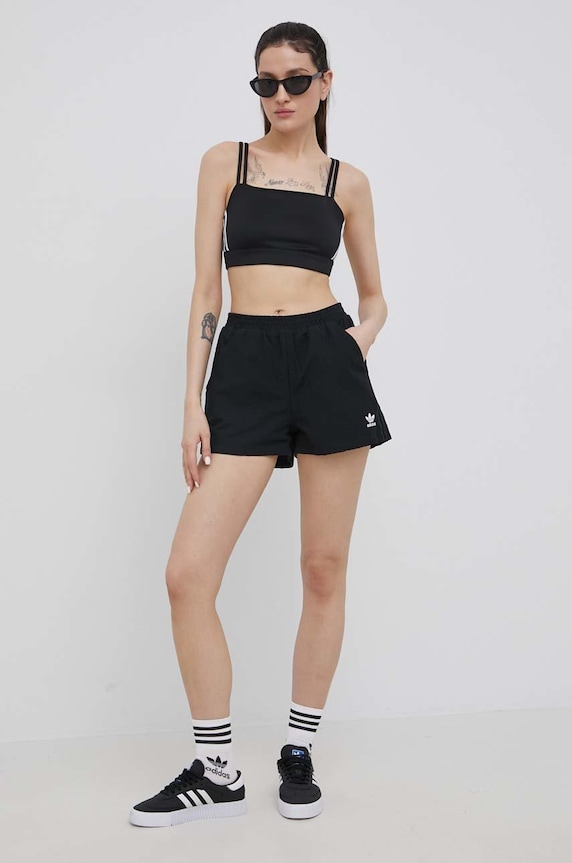 Σορτς adidas Originals Adicolor HC2045 μαύρο SS22