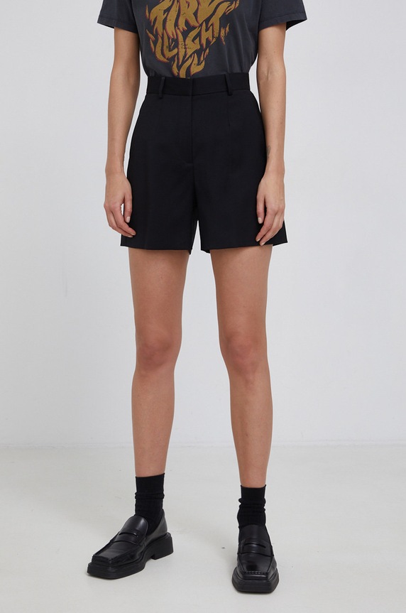 The Kooples - látka čierna FSHO24003K