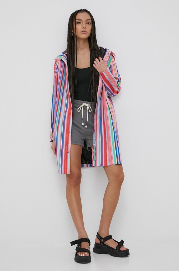 Kratke hlače Femi Stories JANE.DAG siva SS22