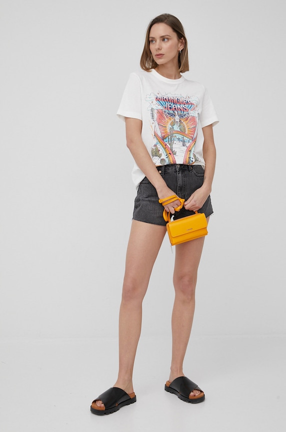 Τζιν σορτς Dr. Denim 2010107U8.U84 γκρί SS22