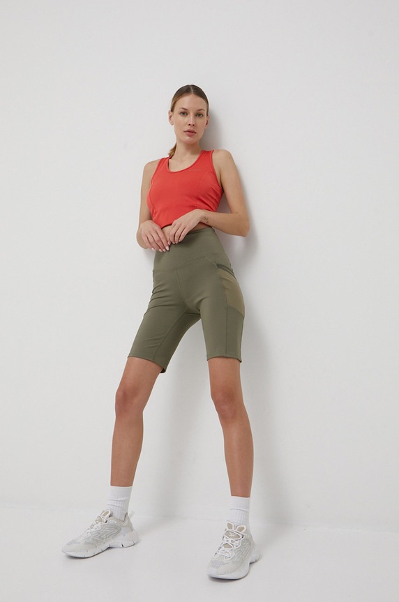 Columbia pantaloni scurti sport Windgates 1991761 verde SS22