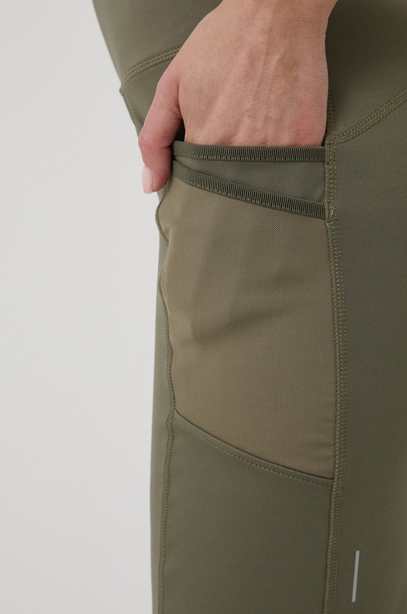 Columbia pantaloni scurti sport Windgates verde 1991761