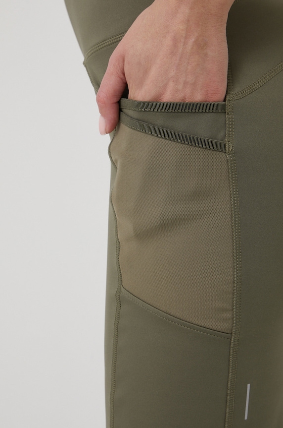 Columbia pantaloni scurti sport Windgates verde 1991761
