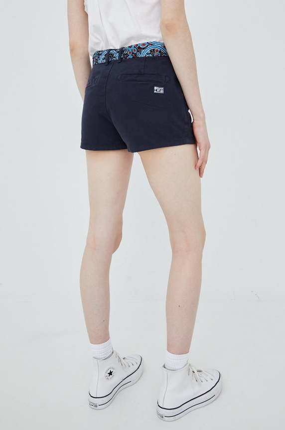 Odzież Superdry szorty W7110295A.00S granatowy