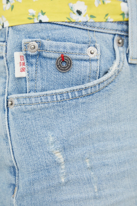 Superdry τζιν σορτς μπλε W7110290A.O3O