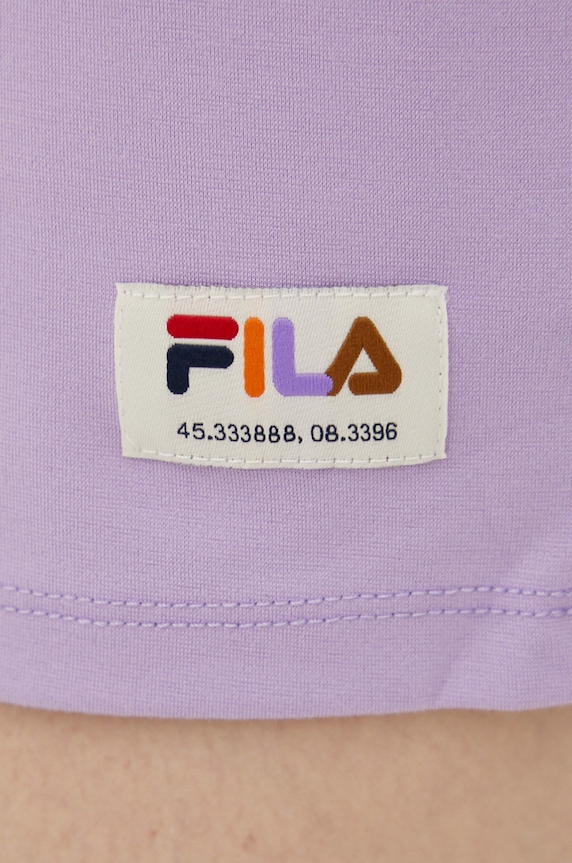 Σορτς Fila FAW0023 μωβ