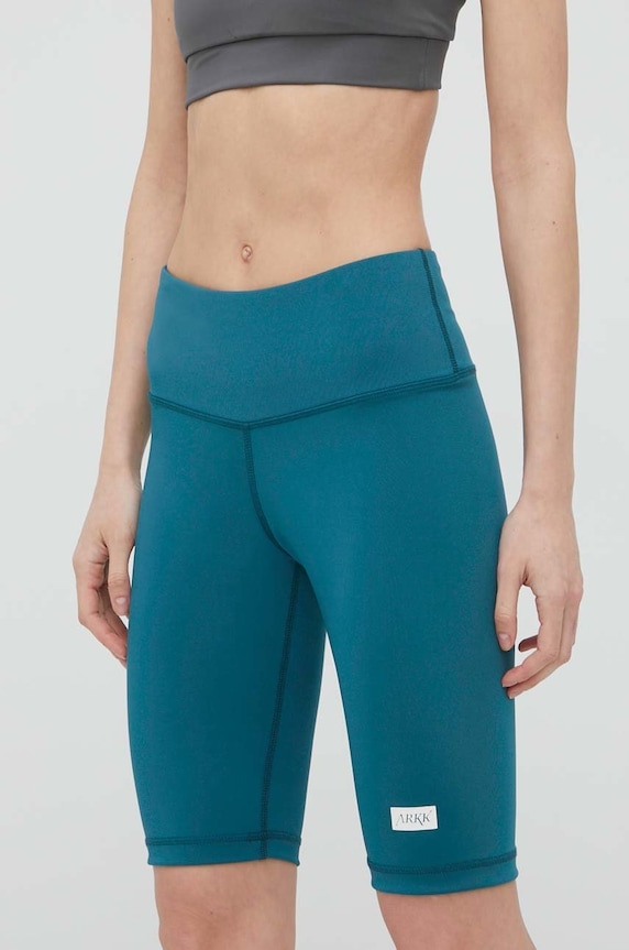 Arkk Copenhagen szorty z elastanem zielony AA5182.0395