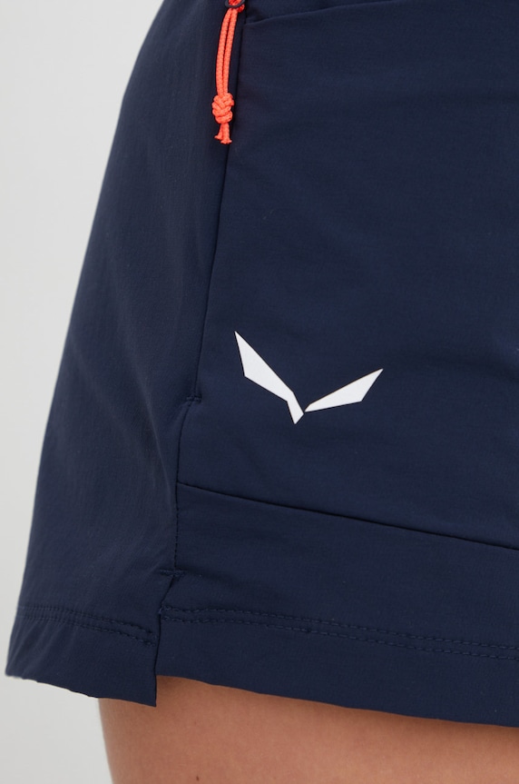 Salewa pantaloni scurți outdoor Puez bleumarin 00.0000028315