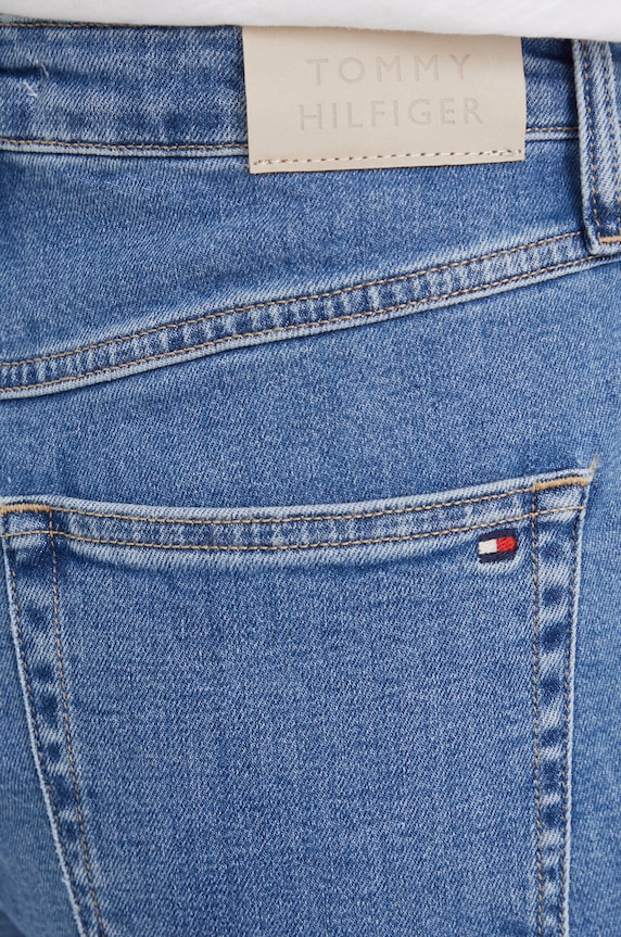 Tommy Hilfiger szorty jeansowe niebieski WW0WW33210.PPYY
