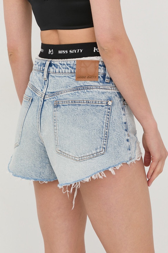 Odzież Miss Sixty szorty jeansowe 6W2JJ0010000 niebieski