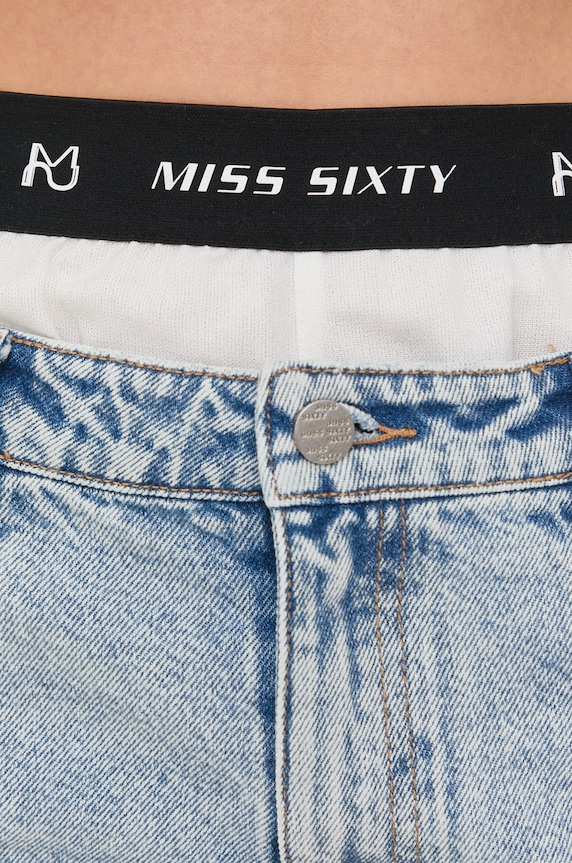 Miss Sixty szorty jeansowe niebieski 6W2JJ0010000
