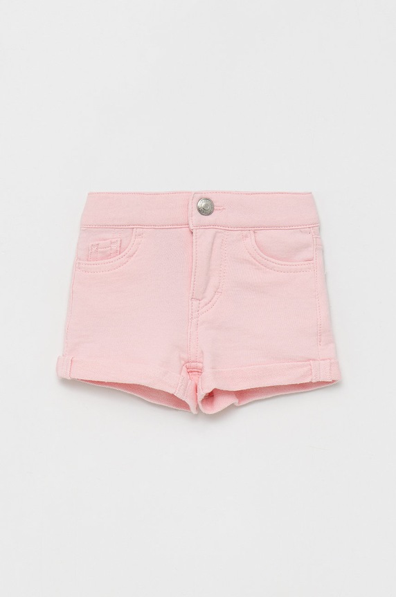 Детски къси панталони Levi's памук розов 1EB192.G