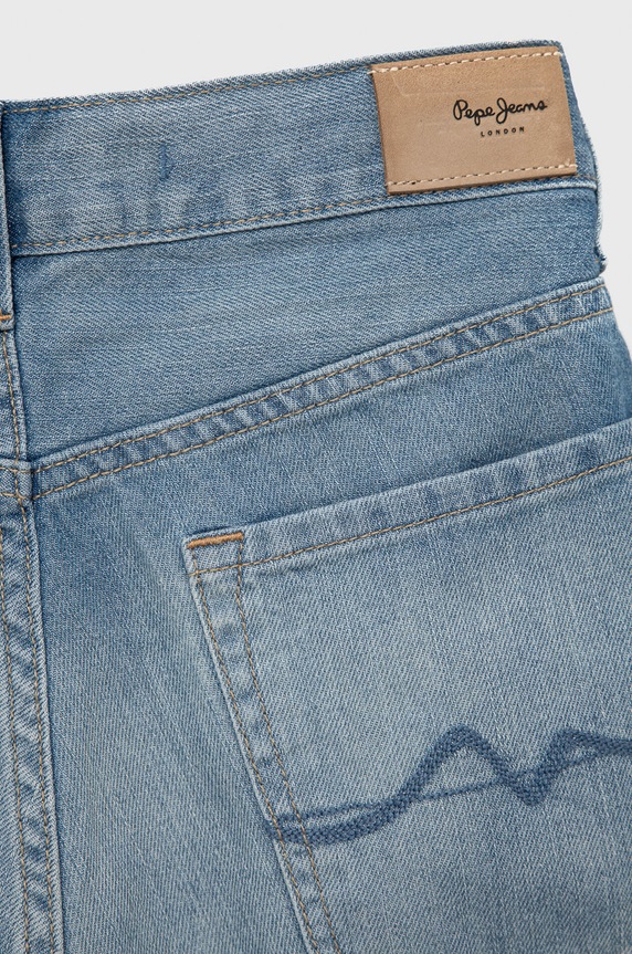 Dziewczynka Pepe Jeans szorty jeansowe dziecięce PG800783ML3.000 niebieski
