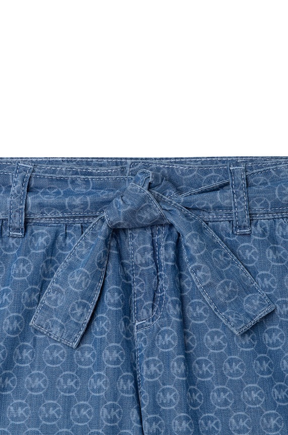 Dětské bavlněné šortky Michael Kors modrá R14110.156