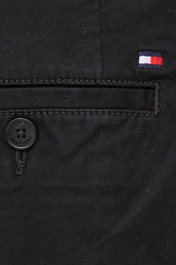 Kratke hlače Tommy Hilfiger Brooklyn 1985 crna MW0MW23563.PPYY