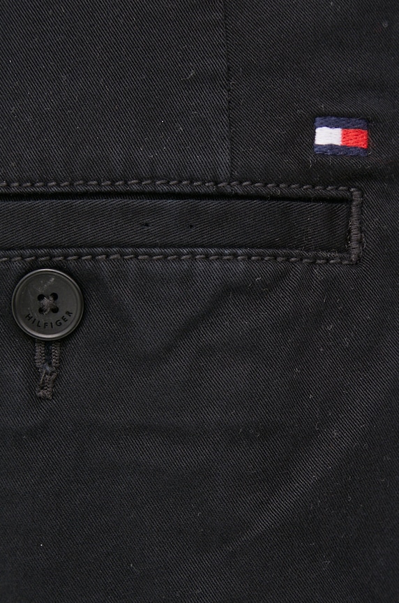 Kratke hlače Tommy Hilfiger Brooklyn 1985 crna MW0MW23563.PPYY