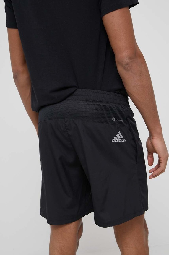 Oblačila adidas Performance kratke hlače za tek H59883 črna