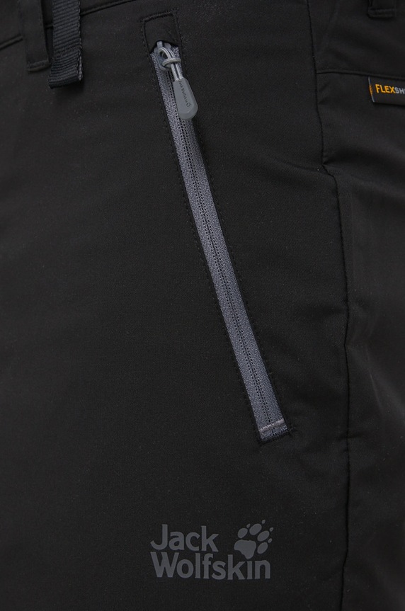 Ρούχα Σορτς εξωτερικού χώρου Jack Wolfskin Active Track 1503791.6000 μαύρο