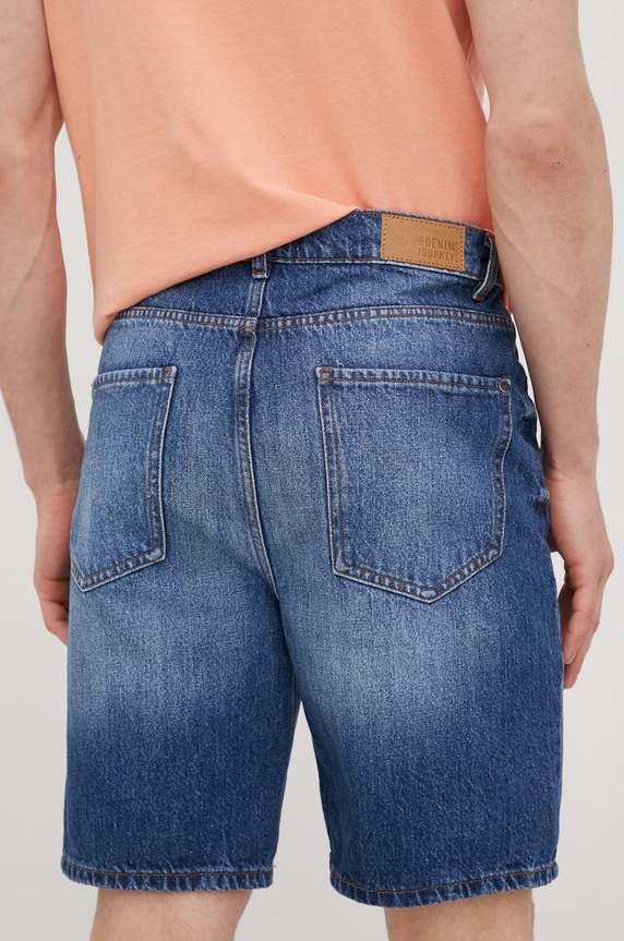 Odzież Solid szorty jeansowe 21106916.700029 niebieski