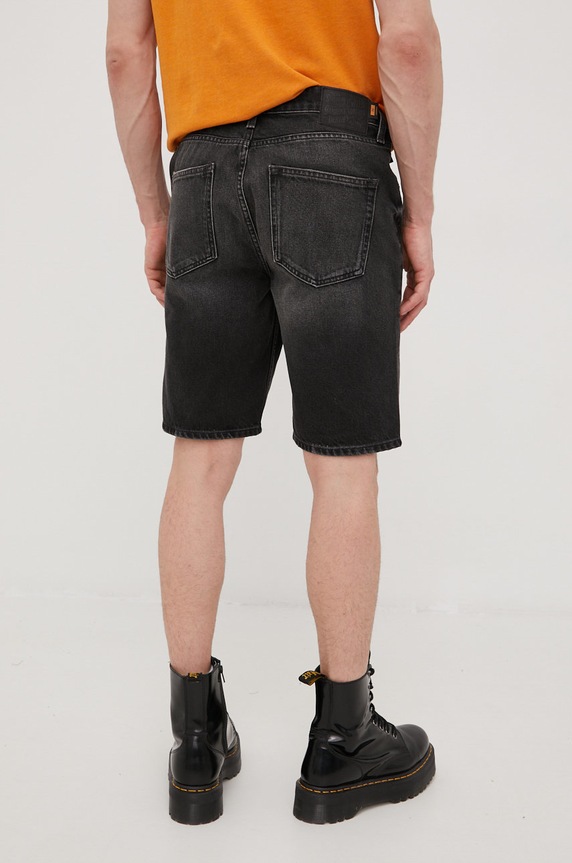 Odzież Superdry szorty jeansowe M7110295A.7CO czarny