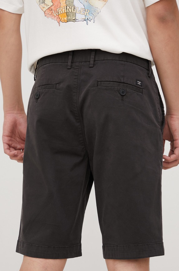 Odzież Superdry szorty M7110334B.02A czarny