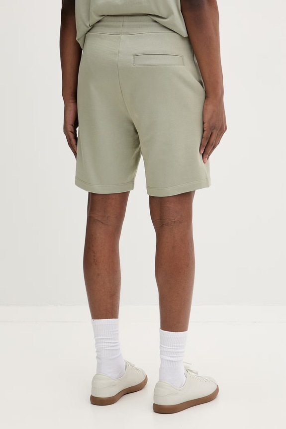 Îmbrăcăminte HUGO pantaloni scurți de trening bărbați de bumbac Diz222 50466196 verde