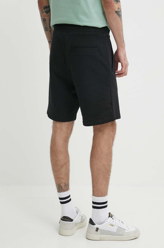 Odzież HUGO szorty dresowe męskie bawełniane Diz222 50466196 czarny