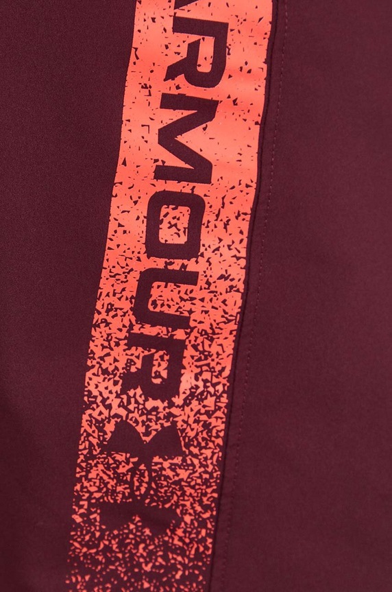 Under Armour szorty treningowe bordowy 1370388