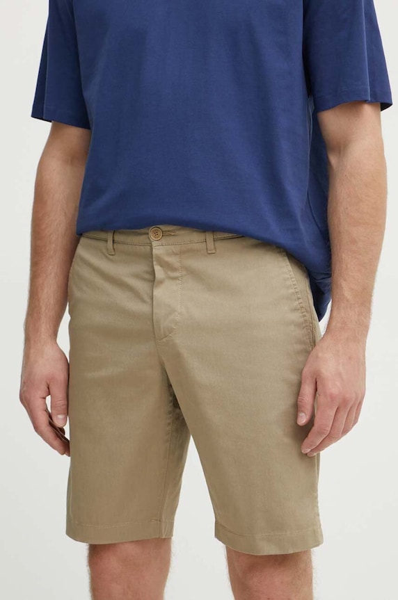 Šortky Lacoste s elastanom zelená FH2647