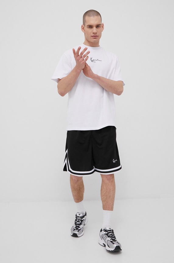 Karl Kani rövidnadrág ESSKKMMS01BLK fekete SS23