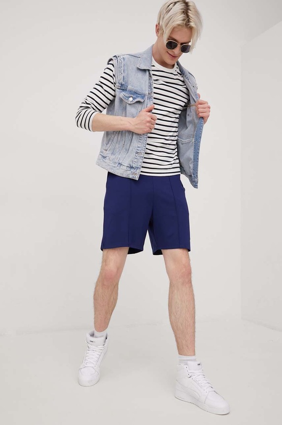 Fila szorty FAM0035 granatowy SS22