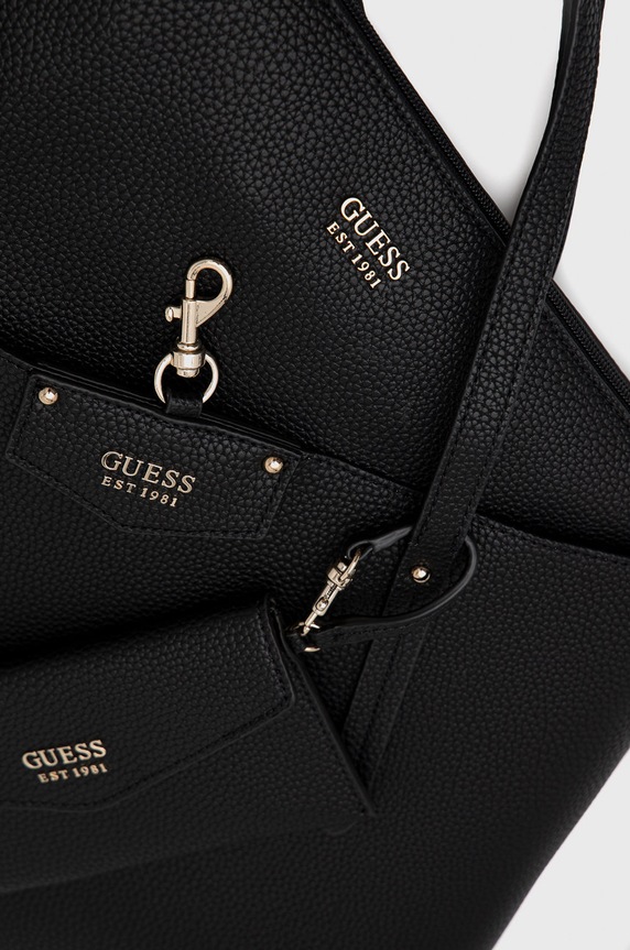 Τσάντα δυο όψεων Guess HWEVG8.39023 μαύρο SS23