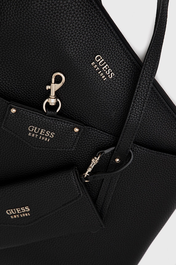 Τσάντα δυο όψεων Guess HWEVG8.39023 μαύρο SS23
