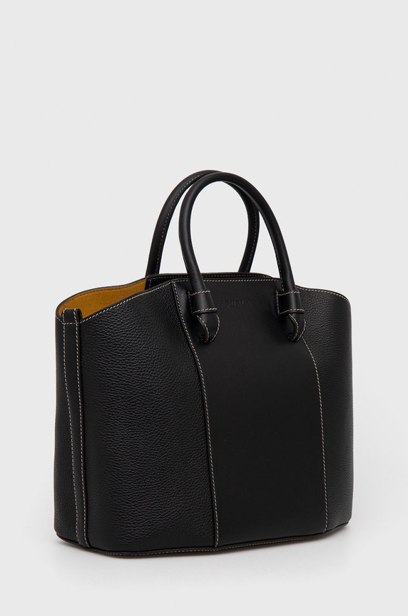 Furla Poșetă de piele Miastella WB00333.BX0053.O6000 negru AA00