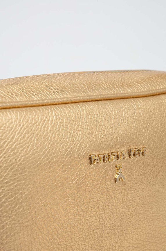 Kiegészítők Patrizia Pepe bőr táska CB8985.L001 arany