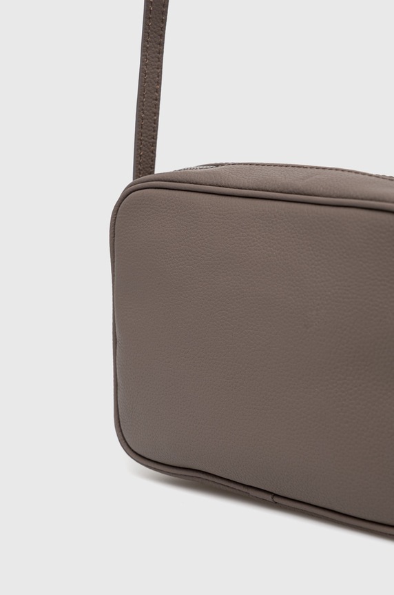 Accesorii Patrizia Pepe poseta de piele CB8985.L001 gri