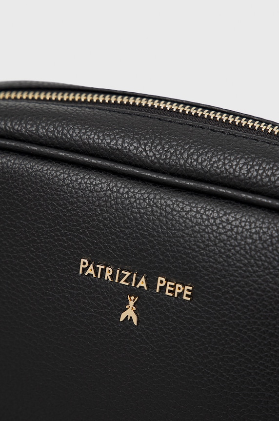 Patrizia Pepe Torebka skórzana CB8985.L001 czarny AA00