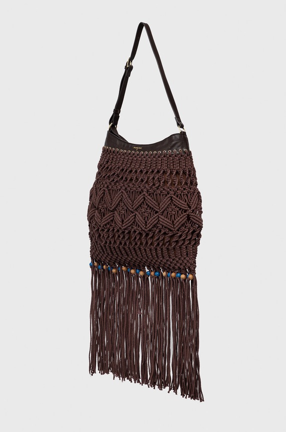 Torba Patrizia Pepe 2B0004.K029 smeđa SS22